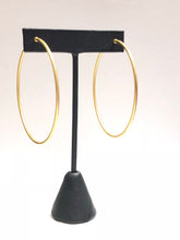 18k simple elegant hoops - abigailheche